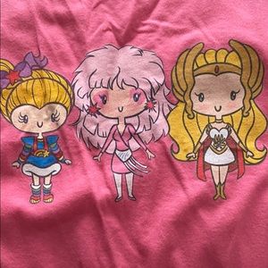 Brand new Rainbow Brite/Jem/She-Ra racetrack Tank